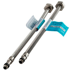 Подводка к смесителю 1,5 пара сильфонная Flexitub